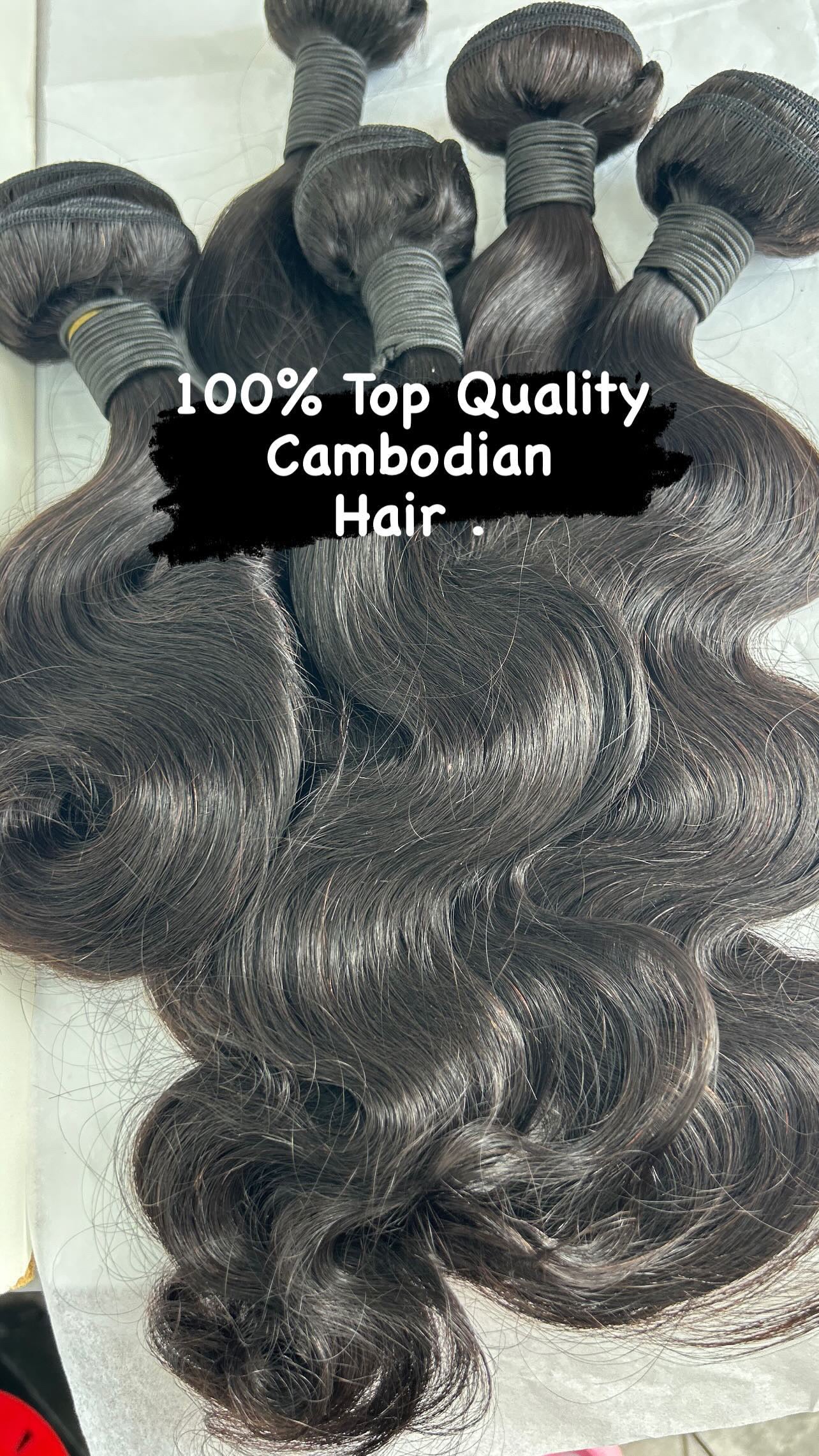 Premium 100% Cambodian Hair Bundle Deals