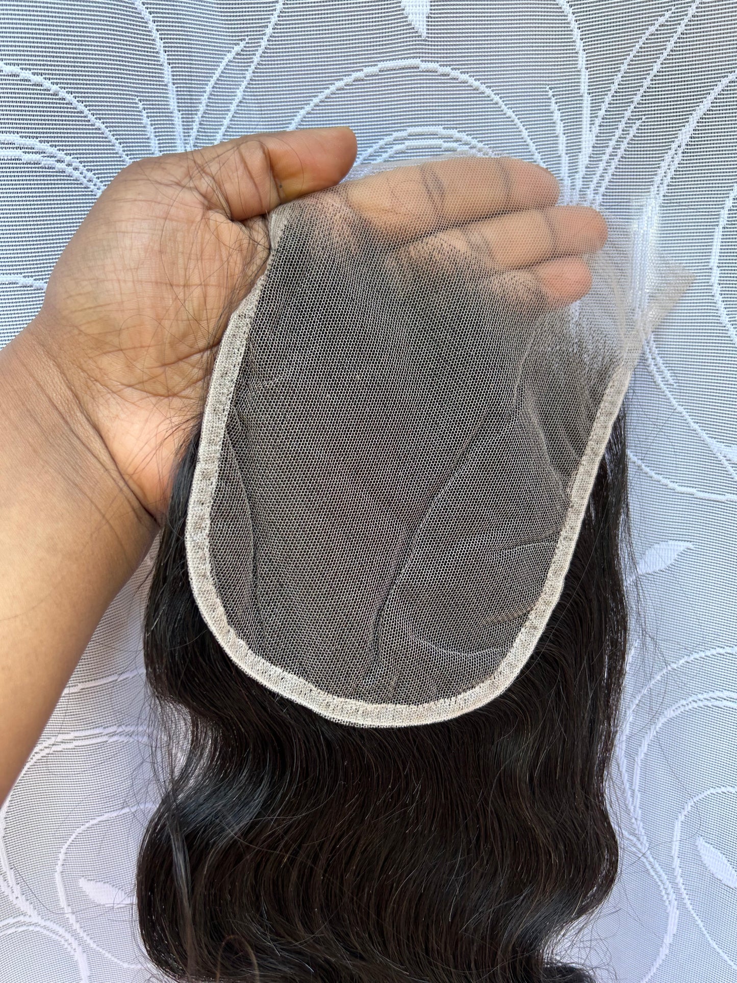 Transparent 5 by 5 Lace Closure