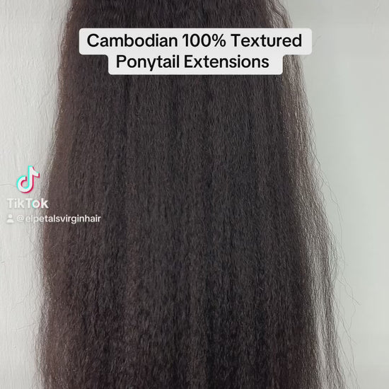 Cambodian Hair Ponytail Extensions 