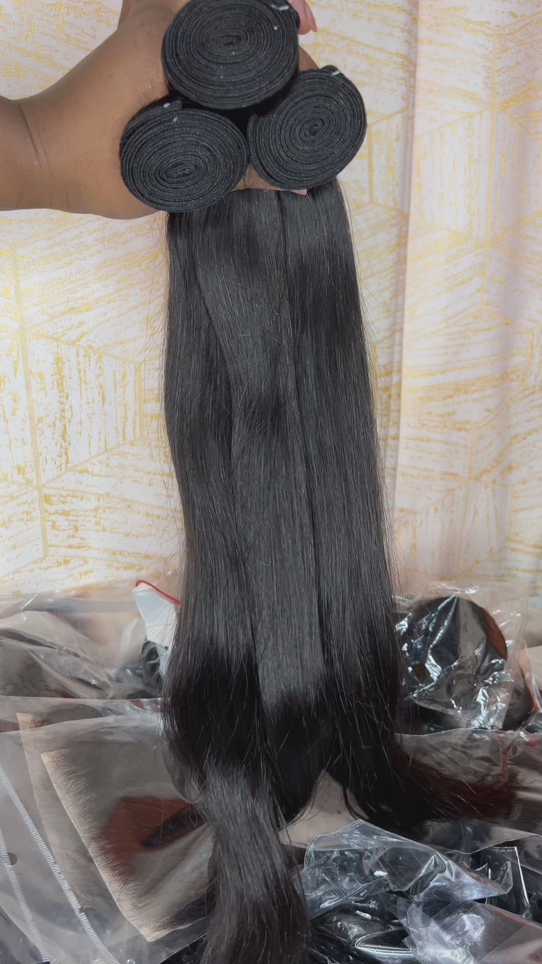 Virgin Straight hair Bundles 